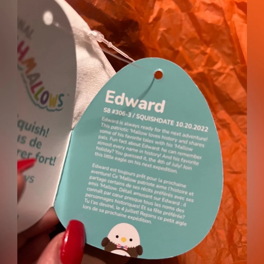Squishmallow Edward the eagle - Picture 4 of 4